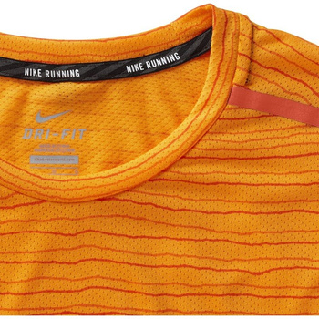koszulka do biegania męska NIKE DRI-FIT COOL TAILWIND STRIPE SHORT SLEEVE  / 724809-868