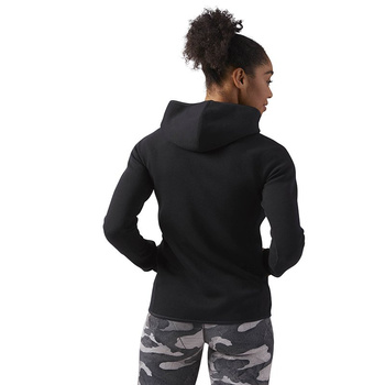 bluza sportowa damska REEBOK QUIK COTTON  FULL ZIP HOODIE/ rozmiar XS-wyprzedaż