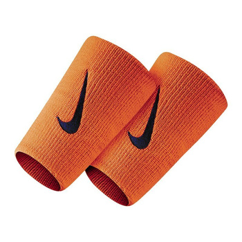 frotki tenisowe NIKE SWOOSH DOUBLEWIDE WRISTBANDS (2sztuki) pomarańczowe