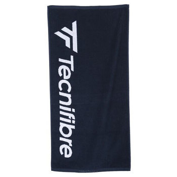 ręcznik  tenisowy TECNIFIBRE 100x50cm  granat/biel