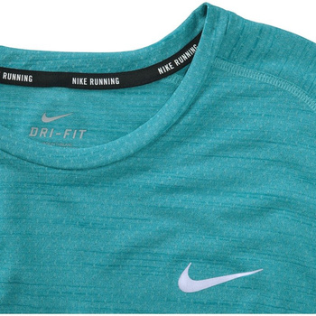 koszulka do biegania męska NIKE DRI-FIT COOL MILER SHORT SLEEVE / 718348-418