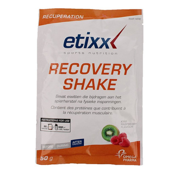 suplement ETIXX RECOVERY SHAKE RASPBERRY & KIWI 50g