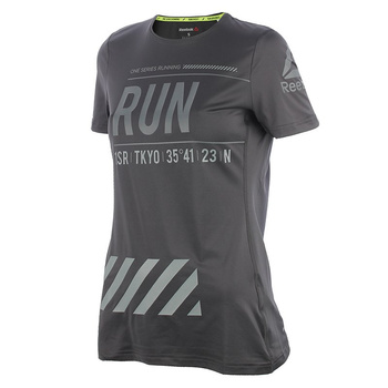 koszulka do biegania damska REEBOK ONE SERIES SHORT SLEEVE TEE / BK1189