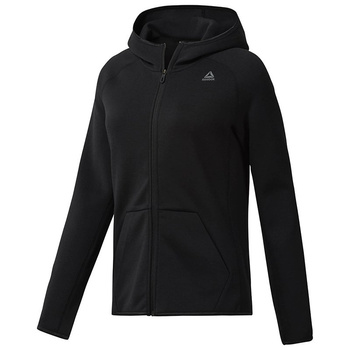bluza sportowa damska REEBOK QUIK COTTON  FULL ZIP HOODIE/ rozmiar XS-wyprzedaż