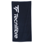 ręcznik  tenisowy TECNIFIBRE 100x50cm  granat/biel