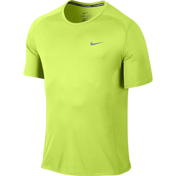 koszulka do biegania męska NIKE DRI-FIT MILER SHORT SLEEVE / 683527-702