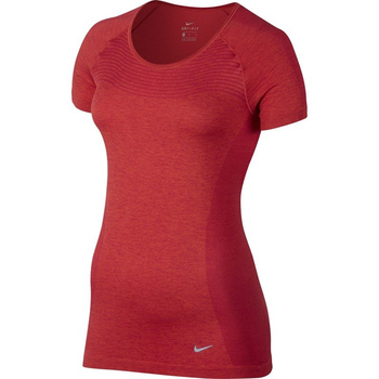koszulka do biegania damska NIKE DRI-FIT KNIT / 718569-620