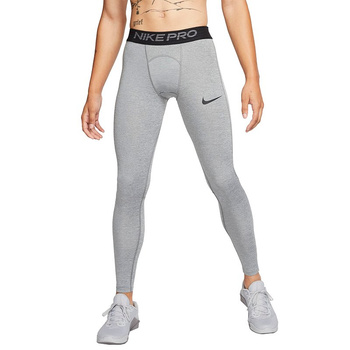 spodnie termoaktywne męskie NIKE PRO TIGHT / szare