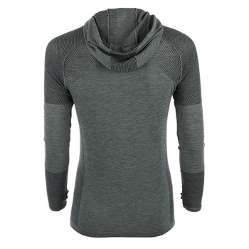 bluza do biegania damska ADIDAS PRIMEKNIT WOOL HOODED TEE / AZ2877