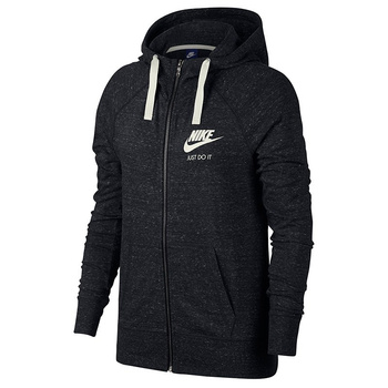 bluza sportowa damska NIKE GYM VINTAGE HOODIE FULL ZIP / 883729-010