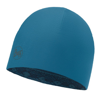 czapka dwustronna do biegania BUFF MICROFIBER REVERSIBLE HAT BUFF / 115340.739.10.00
