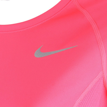 koszulka do biegania damska NIKE DRY MILER TOP CREW / 831530-617