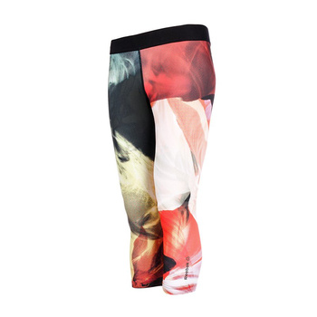 legginsy damskie 3/4 REEBOK ACID FADE CAPRI / B45936
