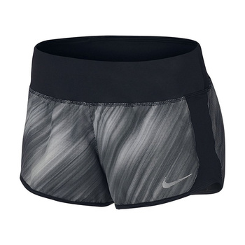 spodenki do biegania damskie NIKE DRY SHORT CREW PRINT / 831292-010