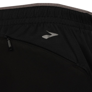 spodenki do biegania męskie BROOKS 5'' ESSENTIAL RUN SHORT / czarne