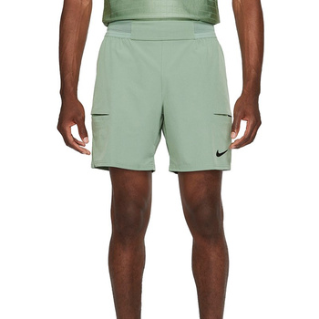 spodenki tenisowe męskie NIKE COURT FLEX ADVANTAGE SHORT 7IN / zielone