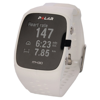 zegarek sportowy z funkcją GPS POLAR M430 WHITE / 90064407